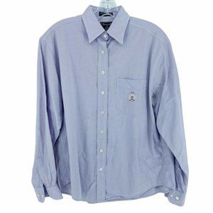 Faconnable Men's Size Medium Long-sleeve Button-up